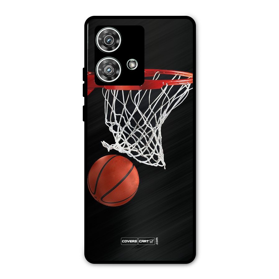 Basketball Metal Back Case for Motorola Edge 40 Neo