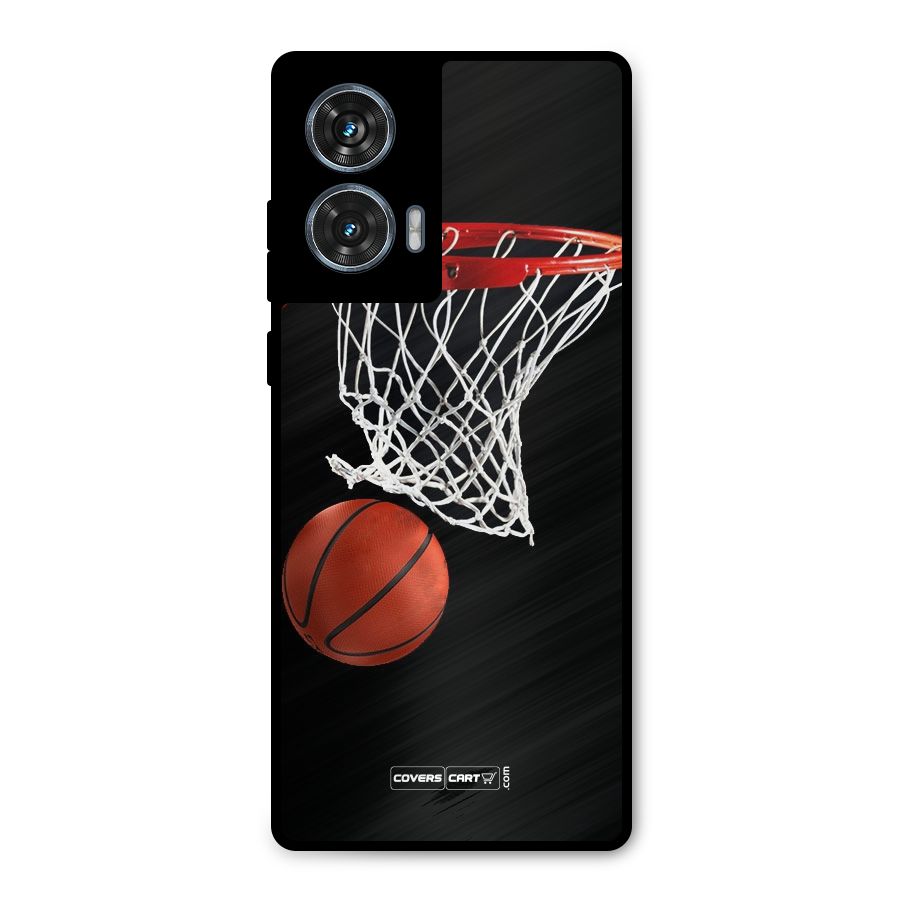 Basketball Metal Back Case for Motorola Edge 50 Fusion