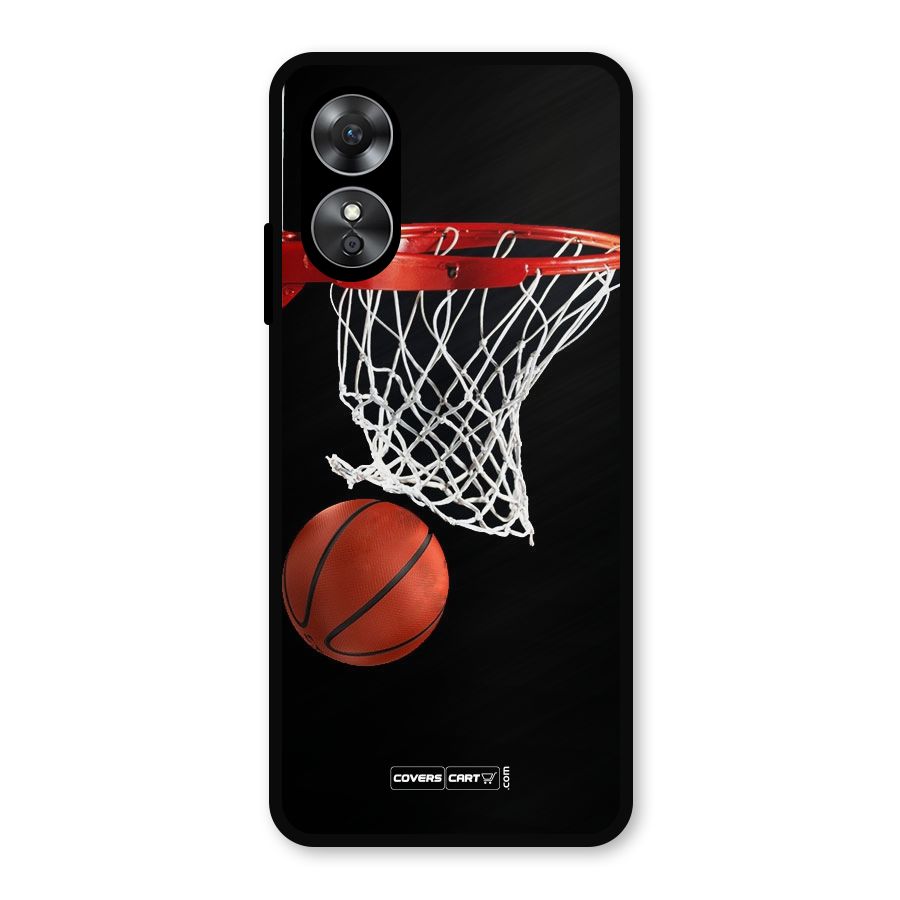 Basketball Metal Back Case for Oppo A17