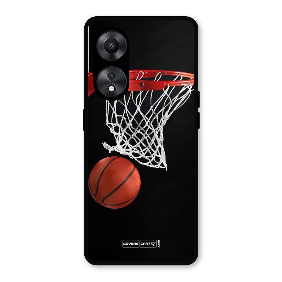 Basketball Metal Back Case for Oppo A78
