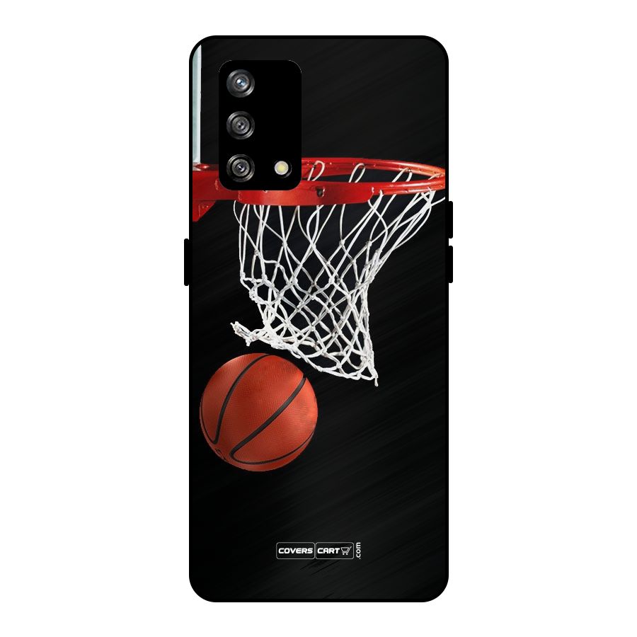Basketball Metal Back Case for Oppo F19