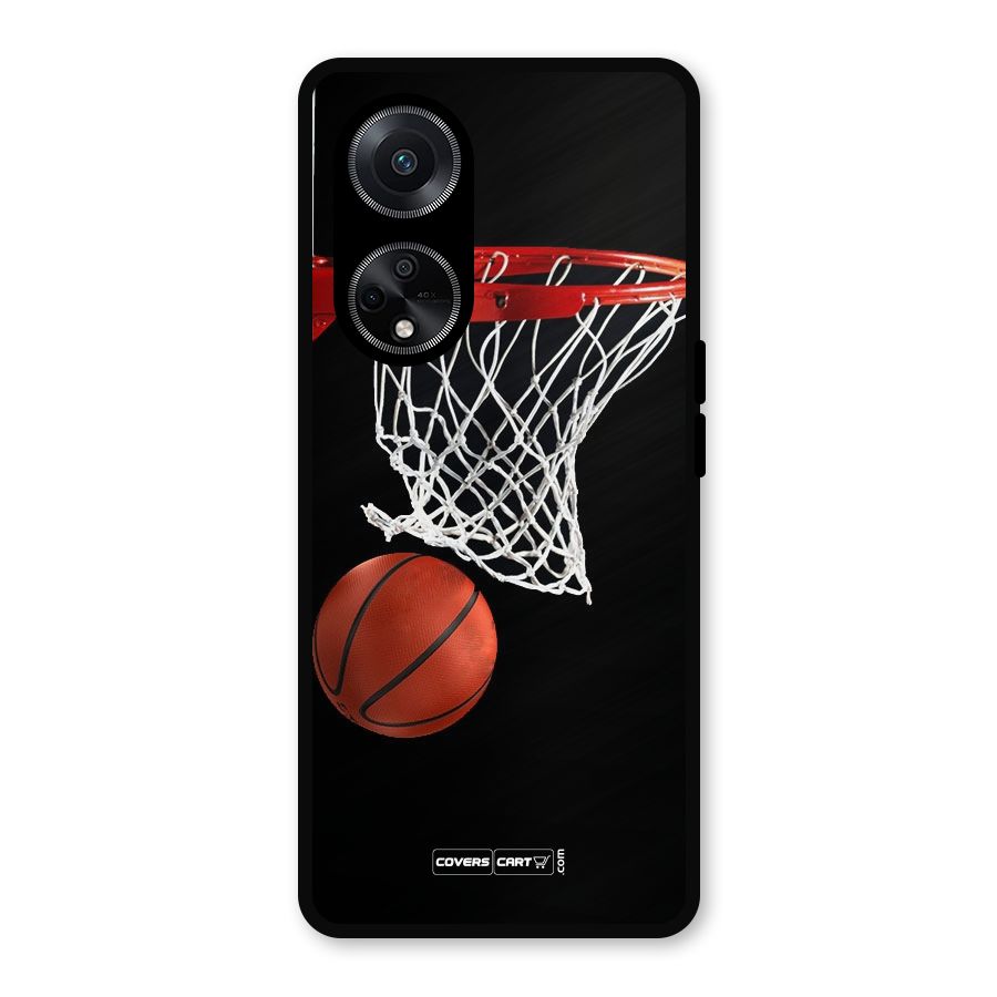 Basketball Metal Back Case for Oppo F23