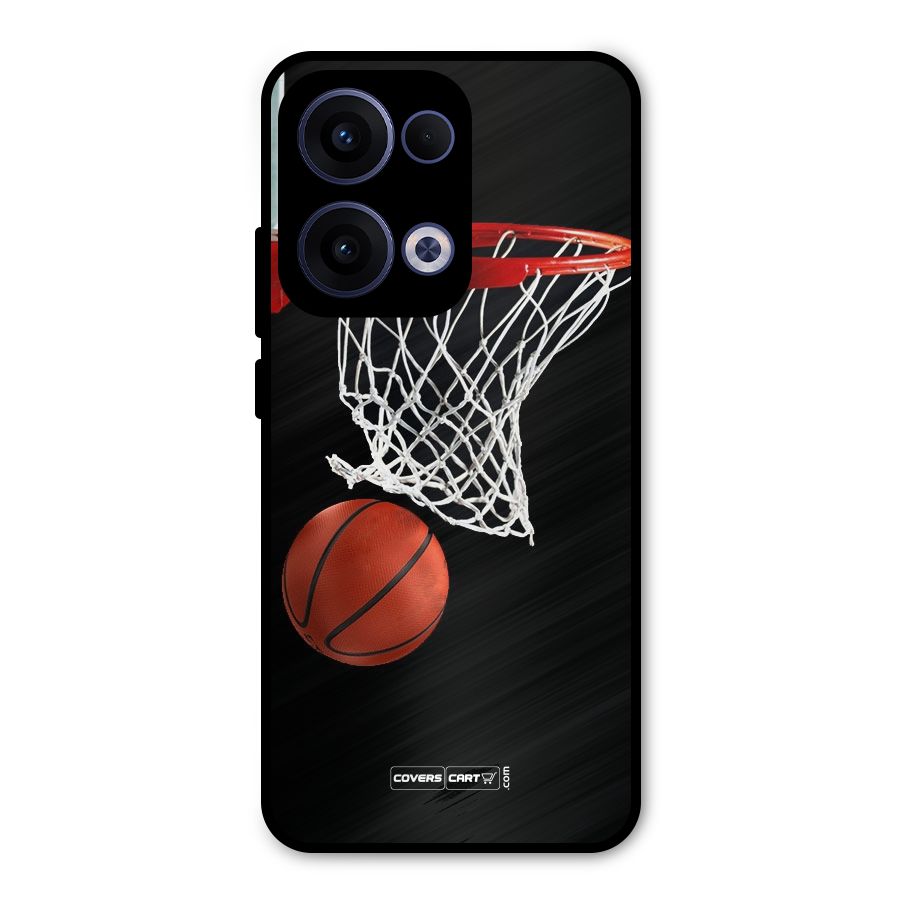 Basketball Metal Back Case for Oppo Reno13