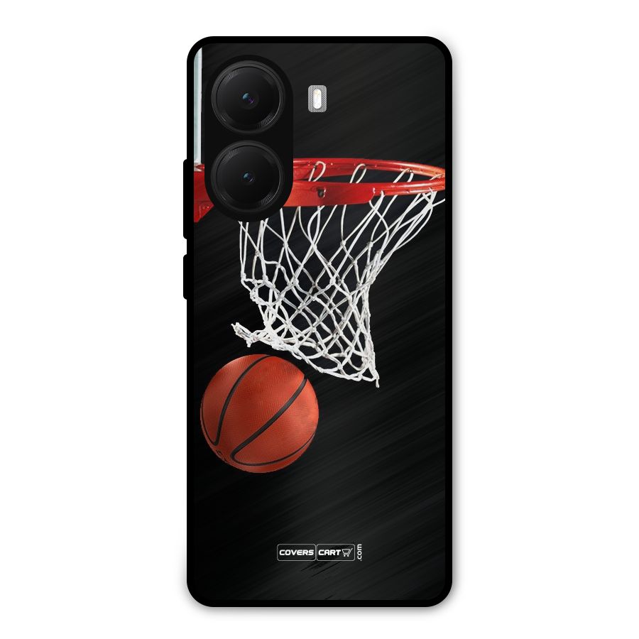Basketball Metal Back Case for Poco X7 Pro