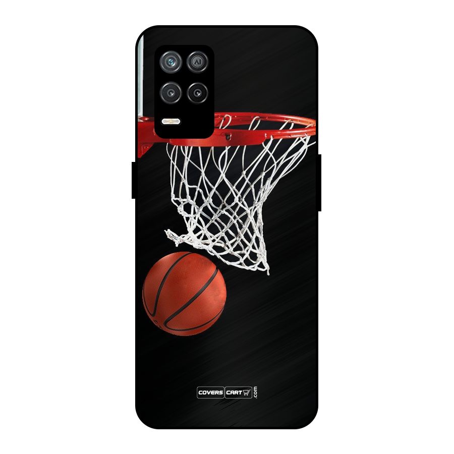 Basketball Metal Back Case for Realme 8 5G