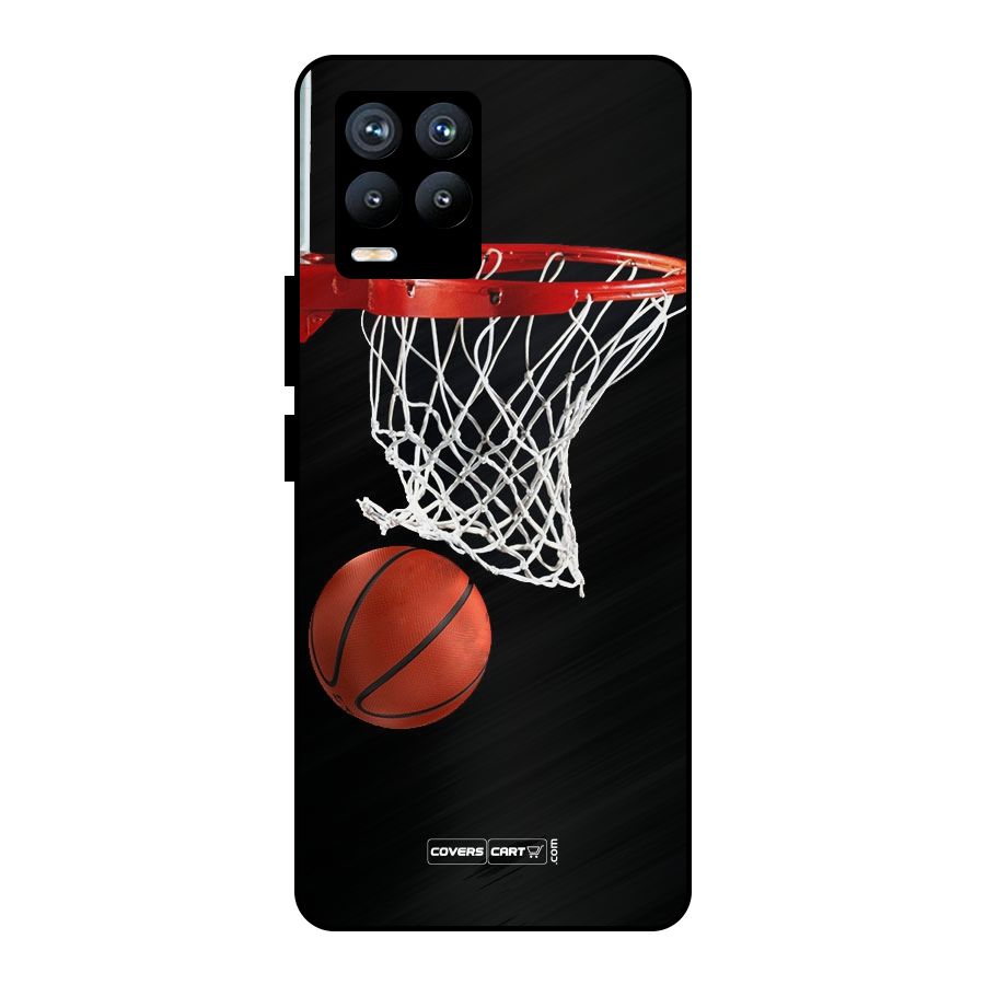 Basketball Metal Back Case for Realme 8 Pro