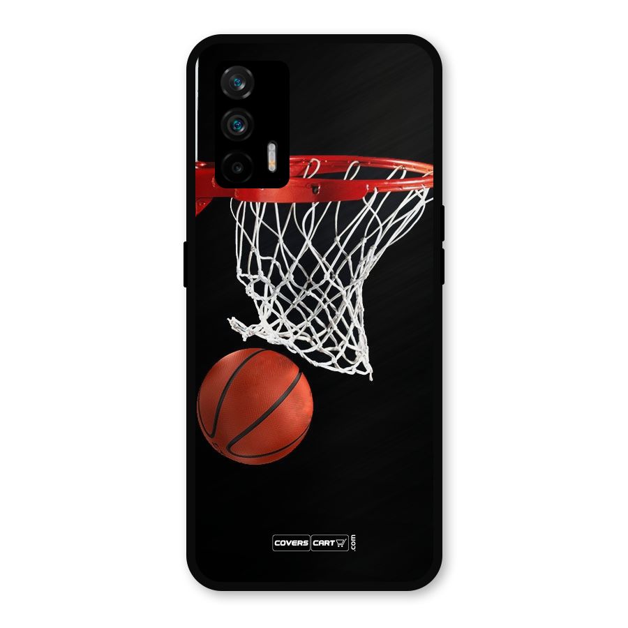 Basketball Metal Back Case for Realme GT 5G