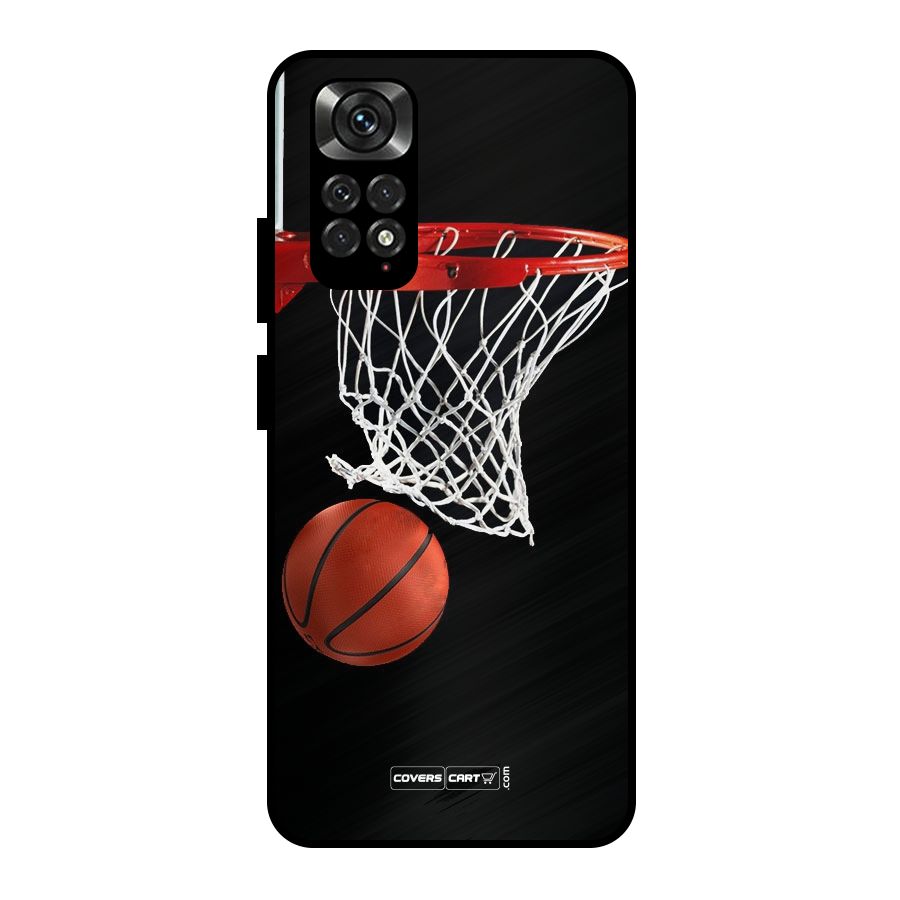 Basketball Metal Back Case for Redmi Note 11 Pro Plus 5G