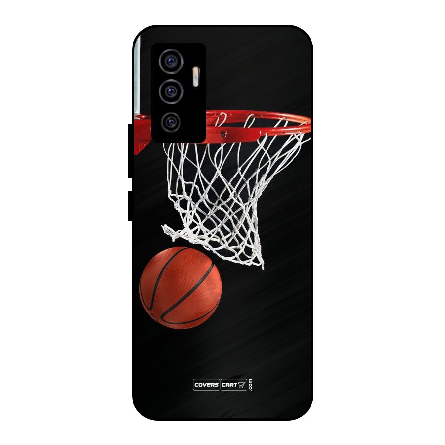 Basketball Metal Back Case for Vivo V23e