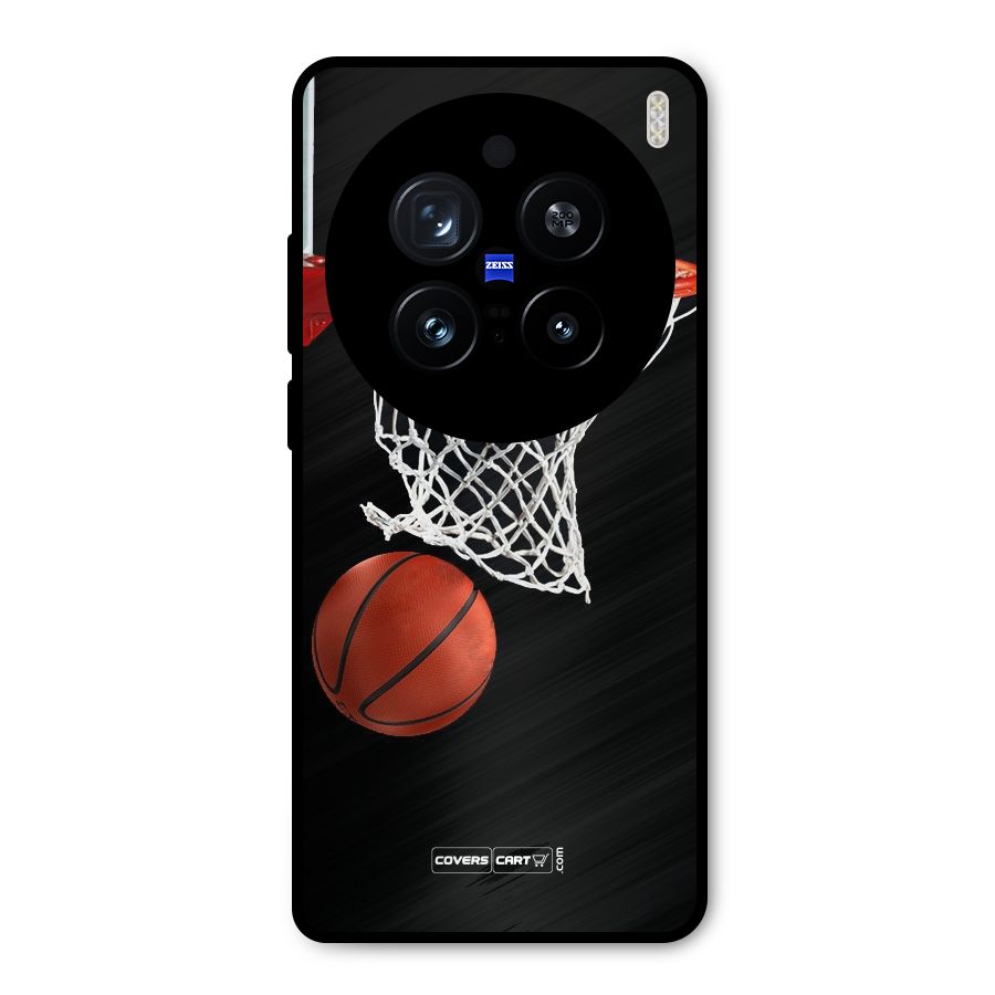 Basketball Metal Back Case for Vivo X200 Pro