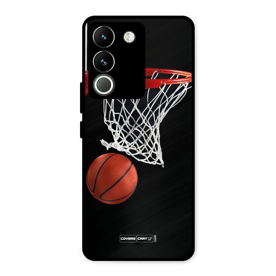 Basketball Metal Back Case for Vivo Y200