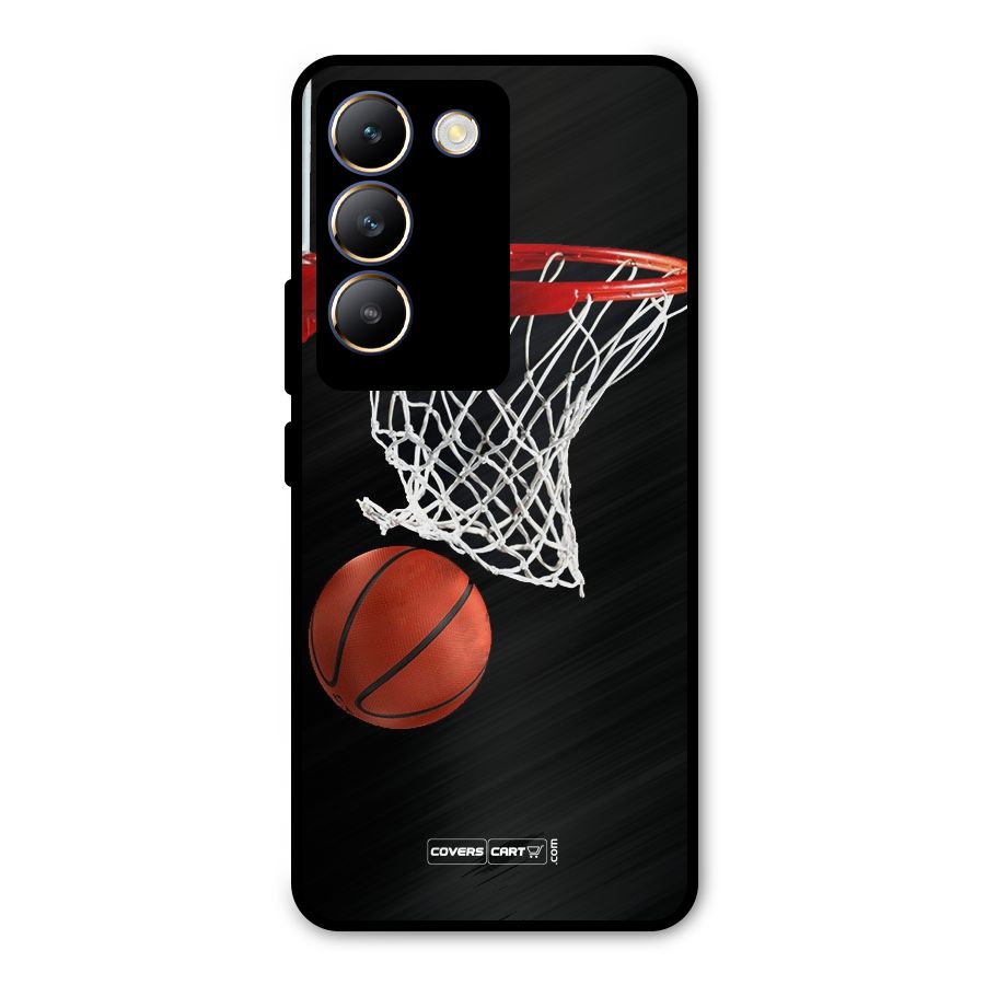 Basketball Metal Back Case for Vivo Y200e