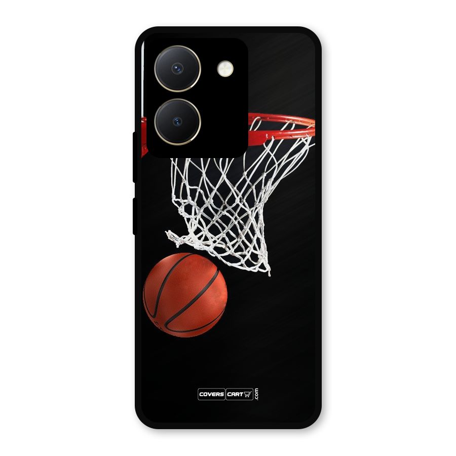 Basketball Metal Back Case for Vivo Y36