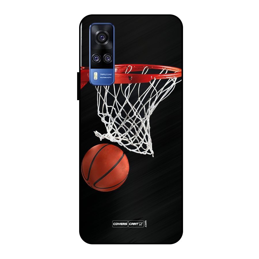 Basketball Metal Back Case for Vivo Y51
