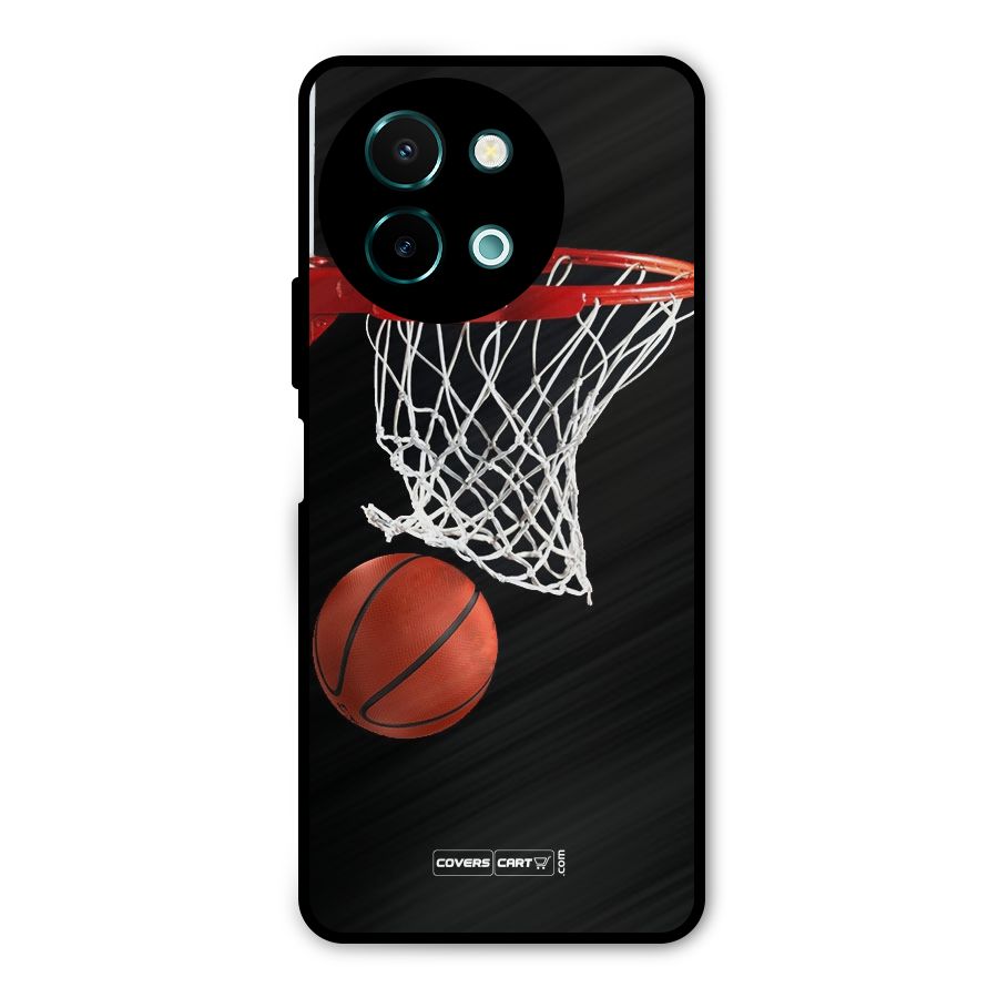 Basketball Metal Back Case for Vivo Y58