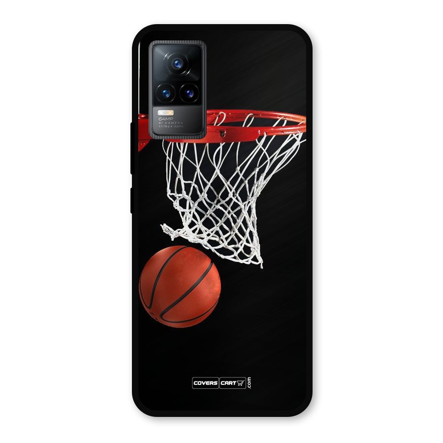 Basketball Metal Back Case for Vivo Y73