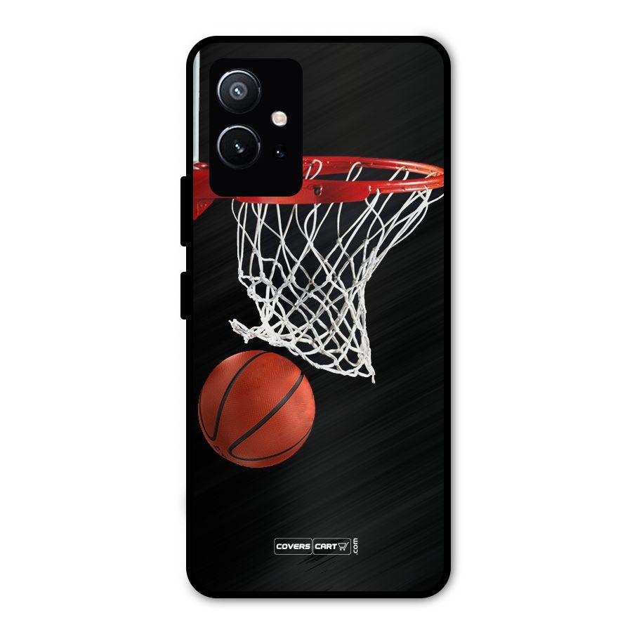 Basketball Metal Back Case for Vivo Y75 5G