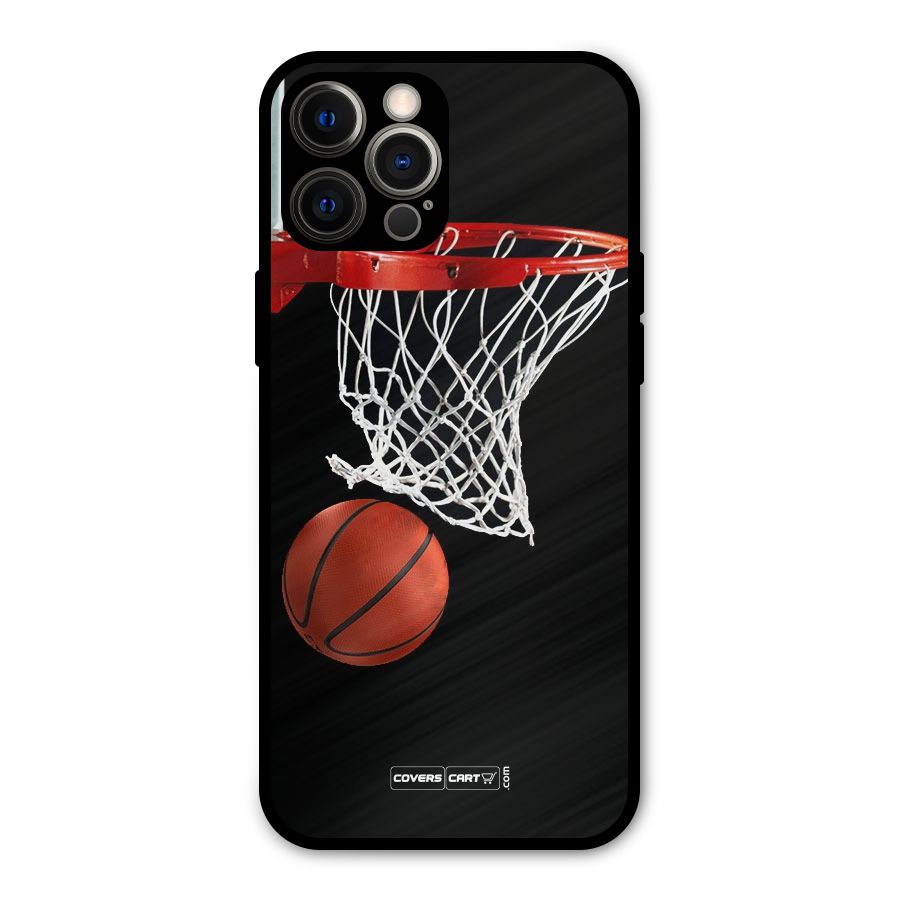Basketball Metal Back Case for iPhone 12 Pro Max