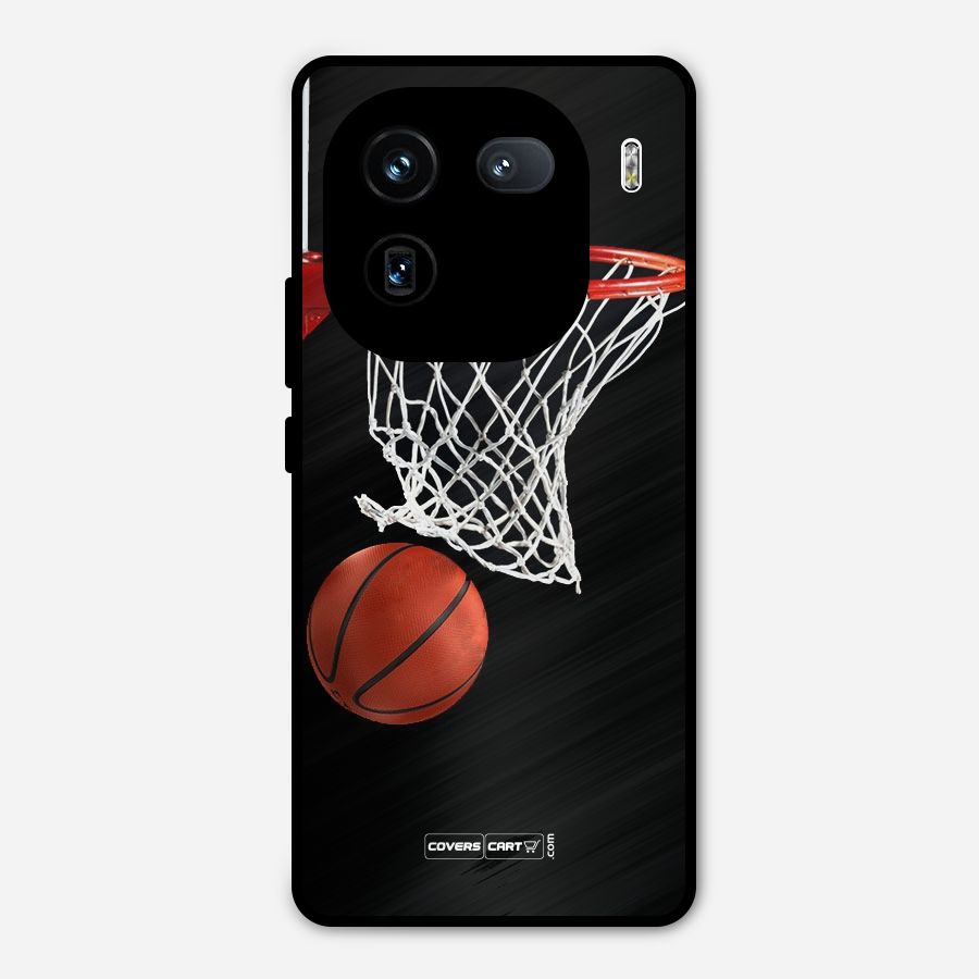 Basketball Metal Back Case for iQOO 12