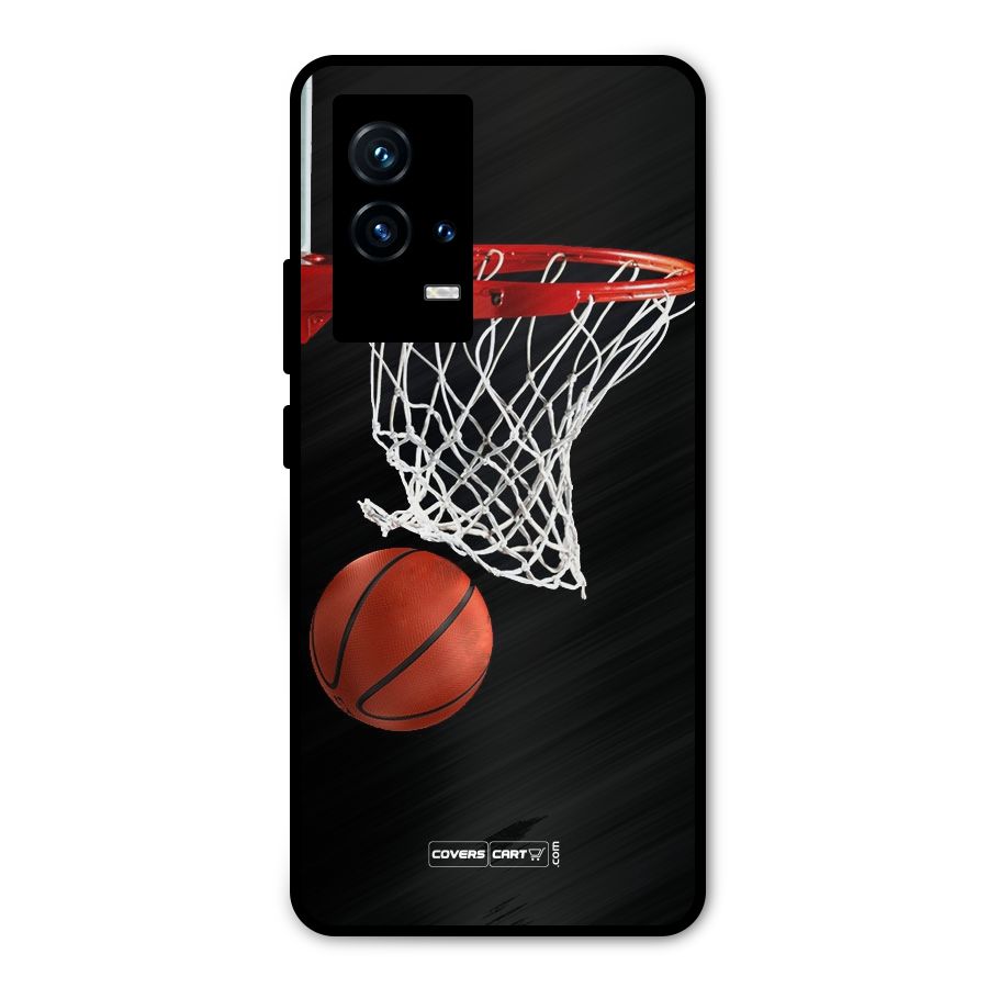 Basketball Metal Back Case for iQOO 9 5G