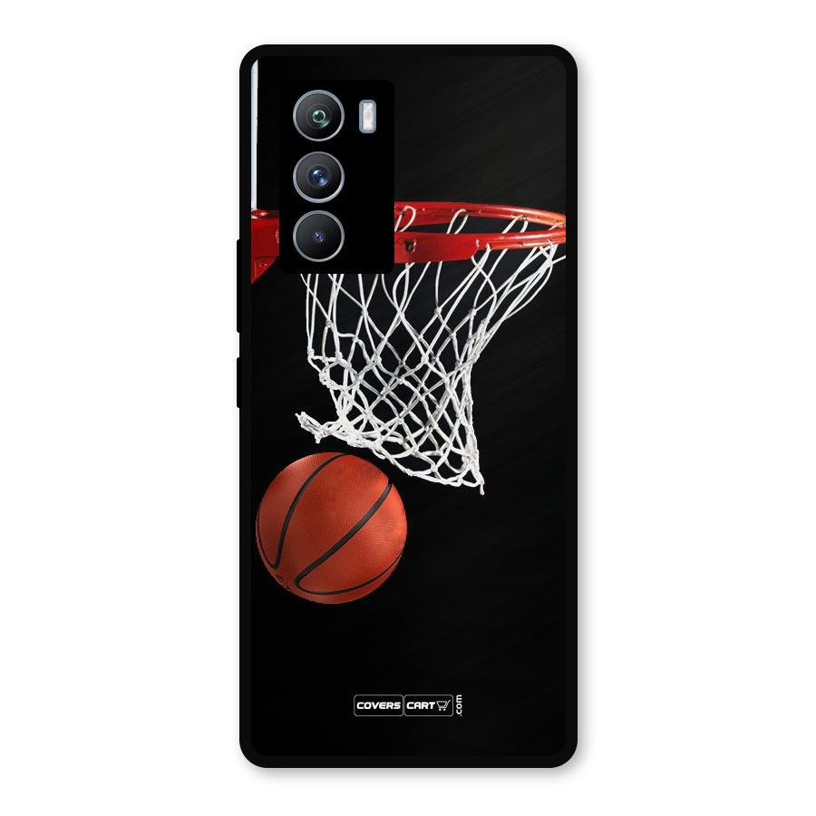 Basketball Metal Back Case for iQOO 9 SE