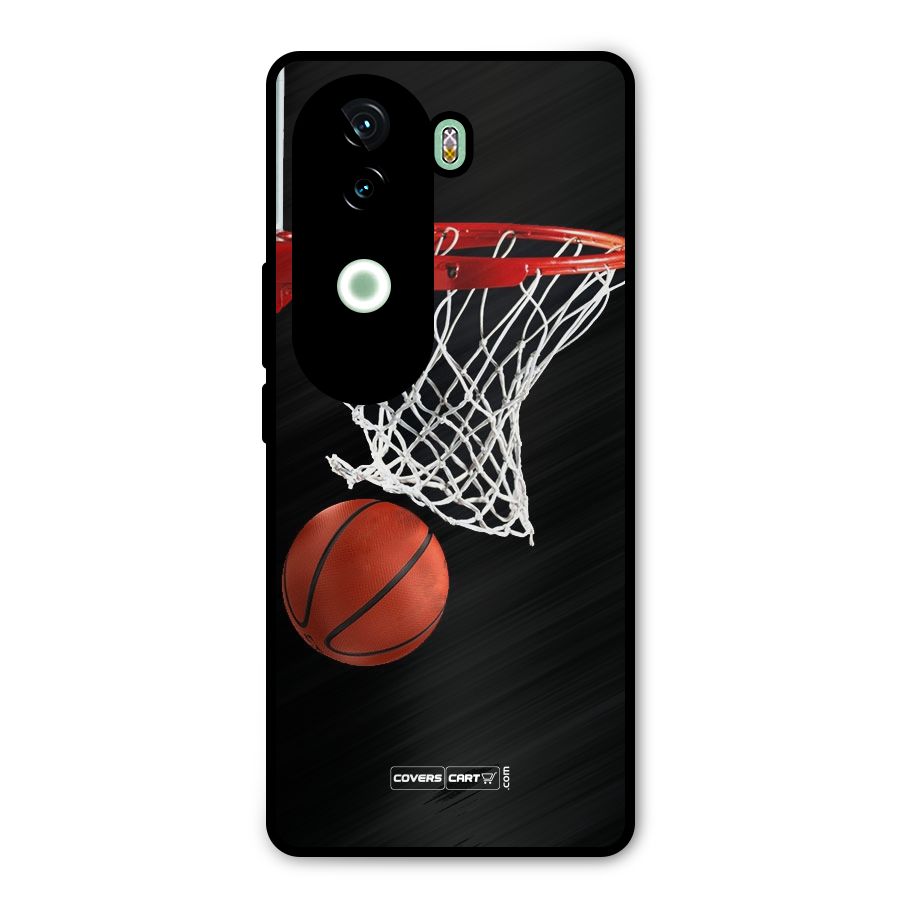 Basketball Metal Back Case for iQOO Z9s
