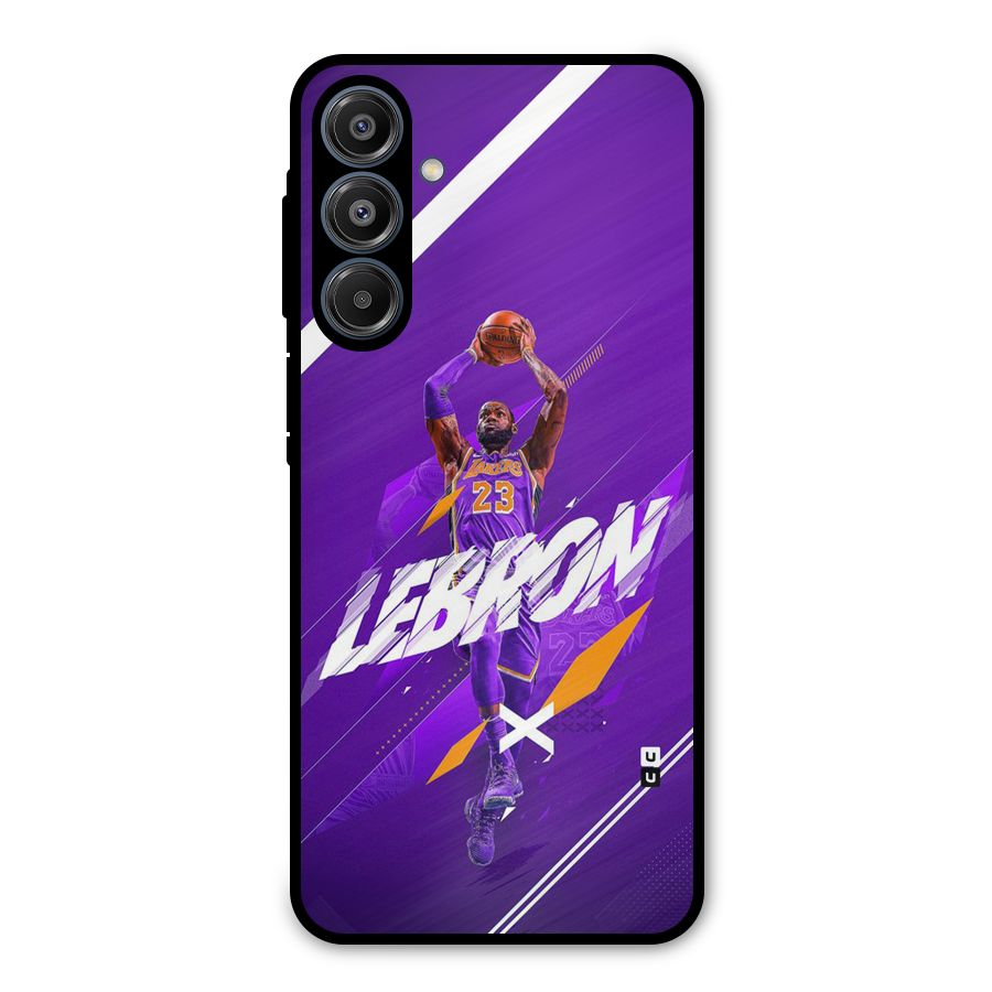 Basketball Star Metal Back Case for Galaxy A16 5G