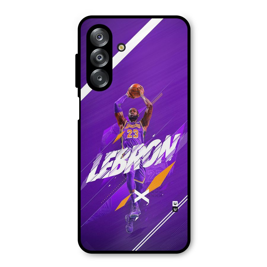 Basketball Star Metal Back Case for Galaxy A26