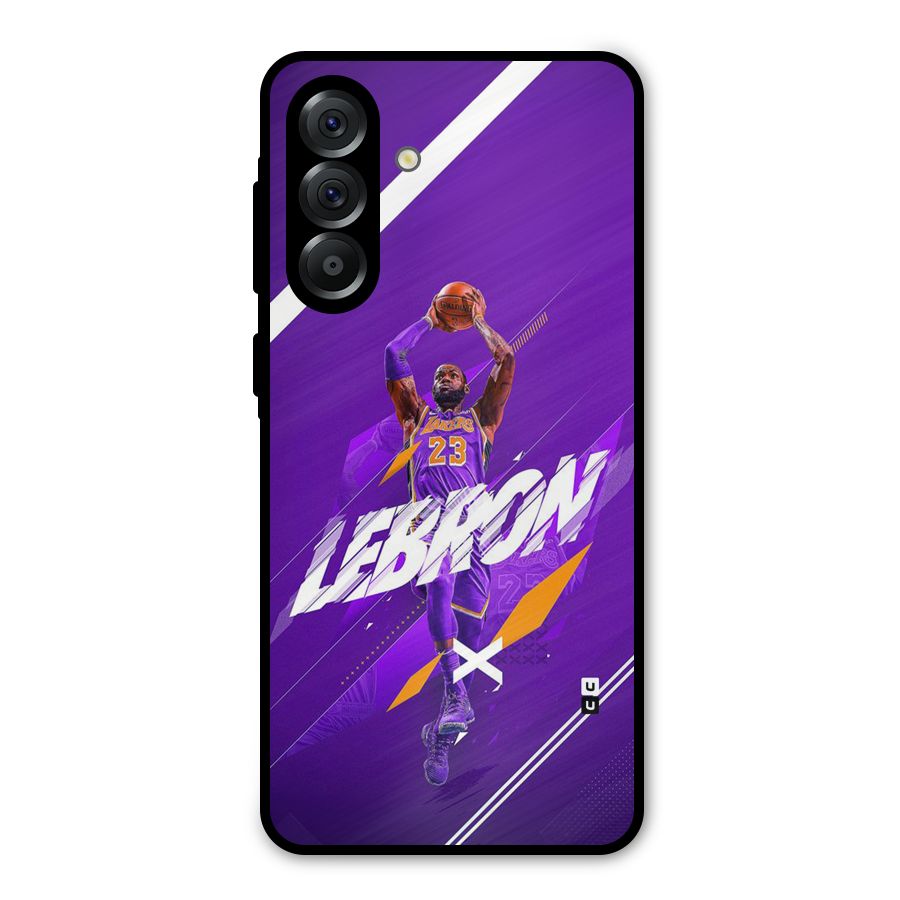 Basketball Star Metal Back Case for Galaxy A56