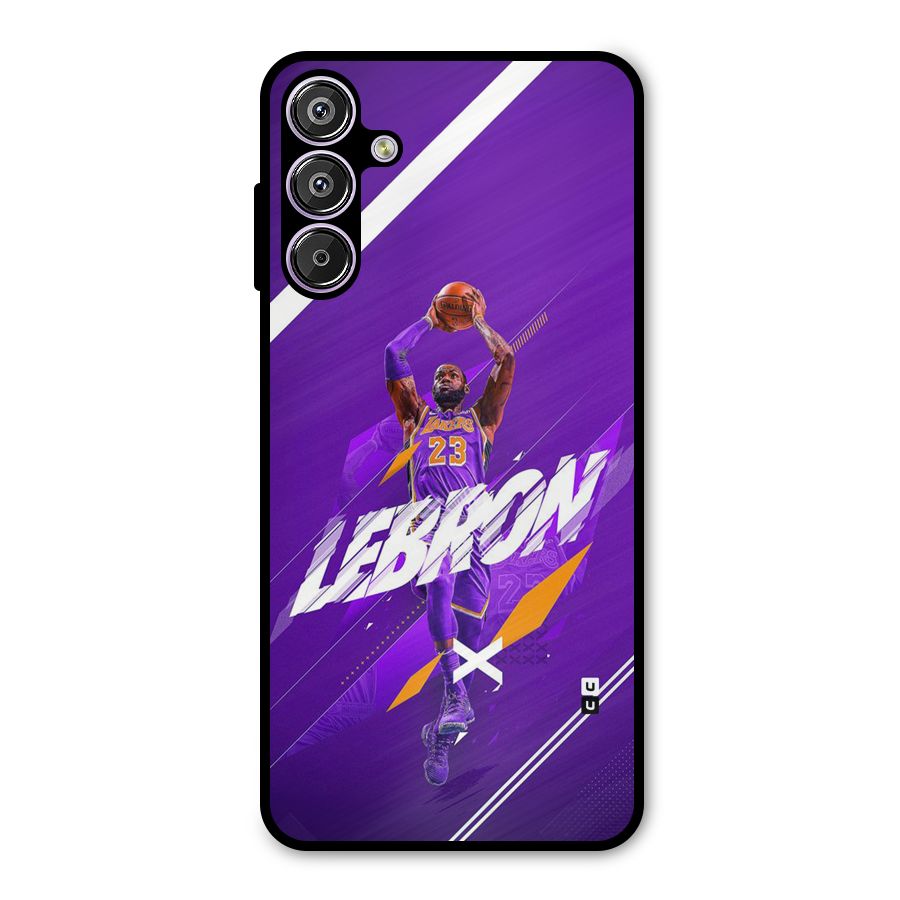 Basketball Star Metal Back Case for Galaxy M15