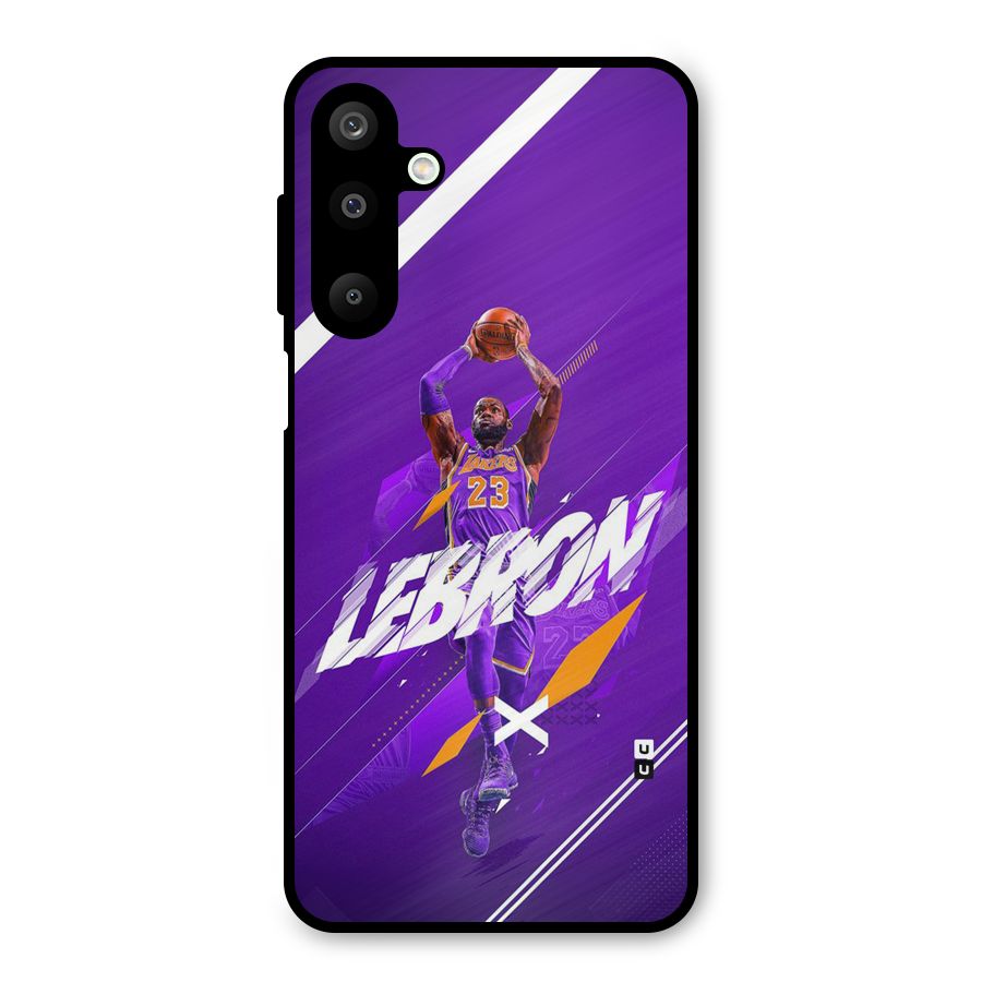 Basketball Star Metal Back Case for Galaxy M16