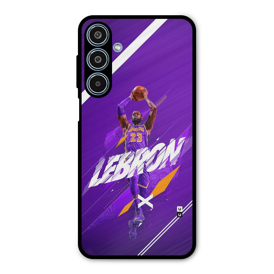 Basketball Star Metal Back Case for Galaxy M35