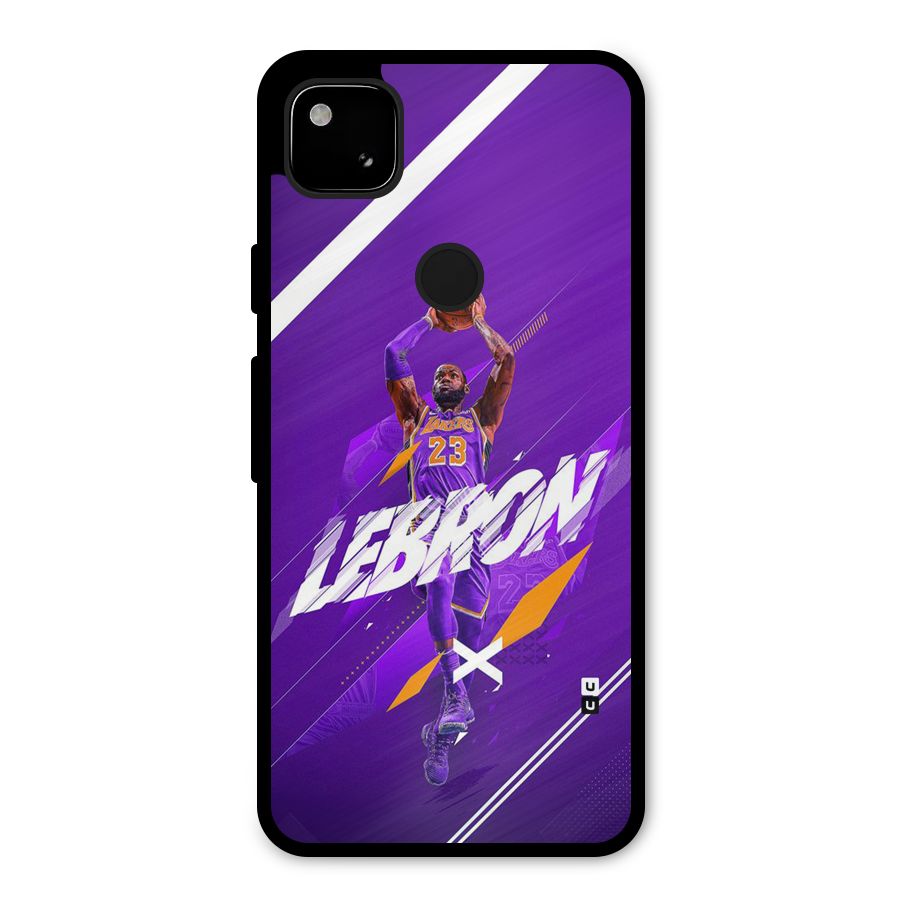 Basketball Star Metal Back Case for Google Pixel 4a