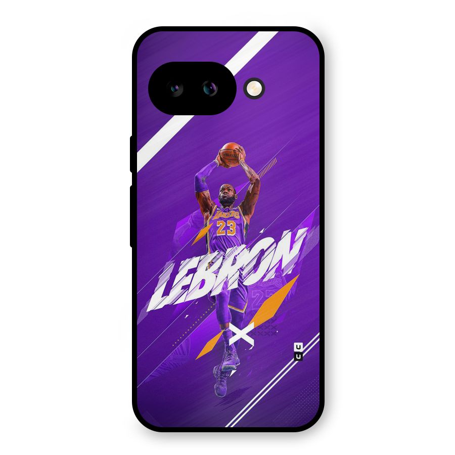 Basketball Star Metal Back Case for Google Pixel 9a