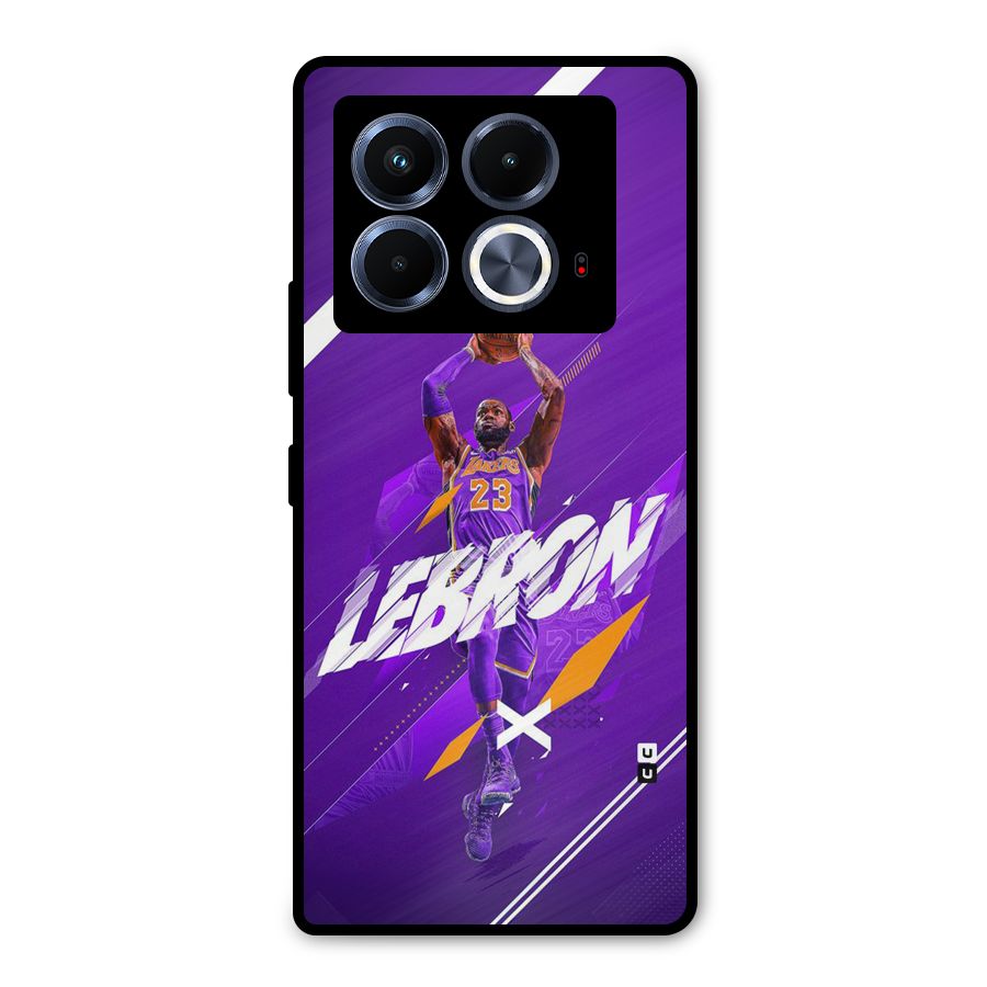 Basketball Star Metal Back Case for Infinix Note 40 5G