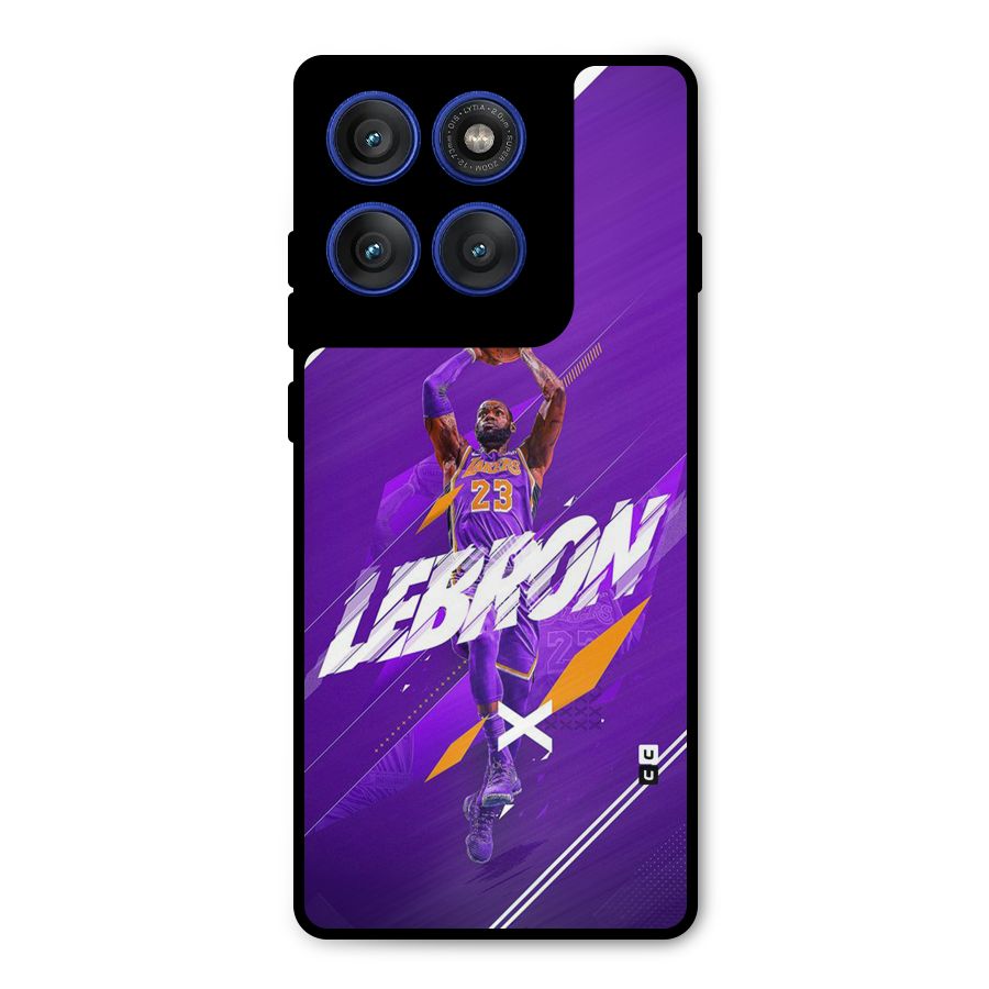 Basketball Star Metal Back Case for Motorola Edge 60 Pro