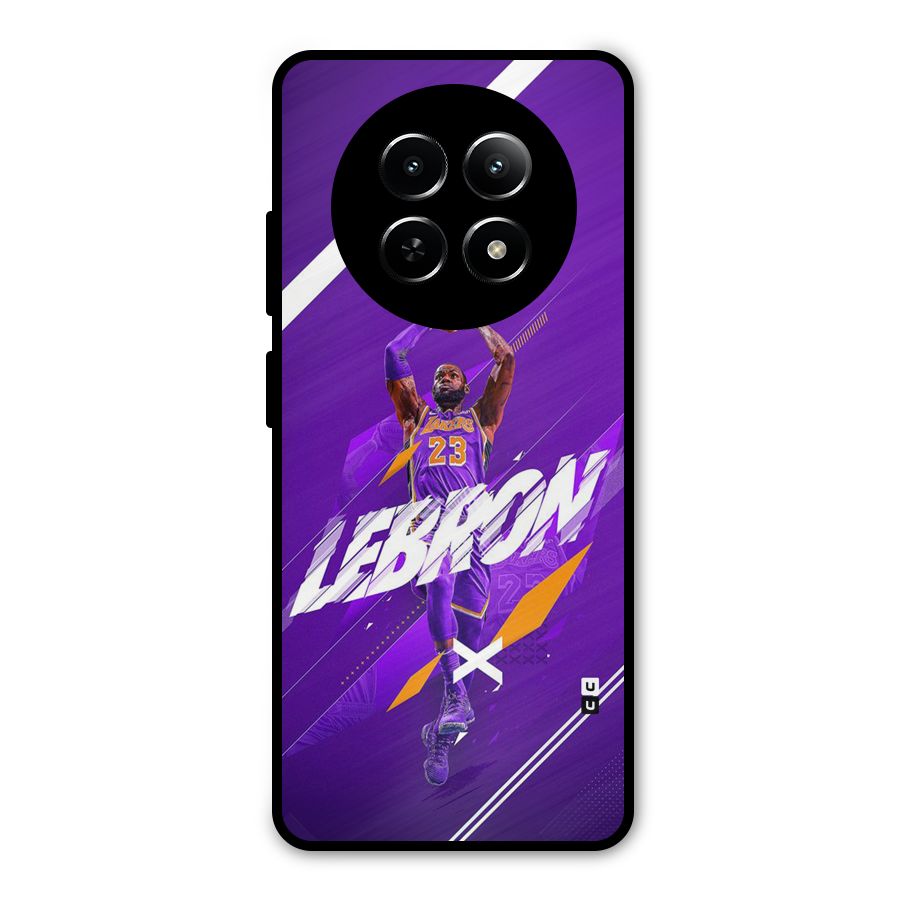 Basketball Star Metal Back Case for Realme Narzo 70x 5G