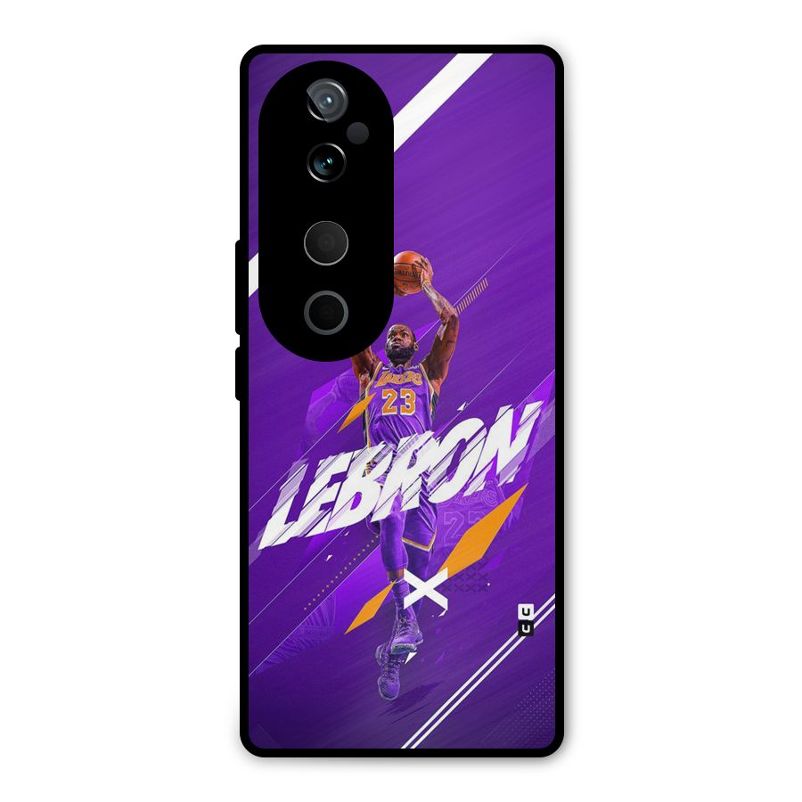 Basketball Star Metal Back Case for Vivo T3 Ultra