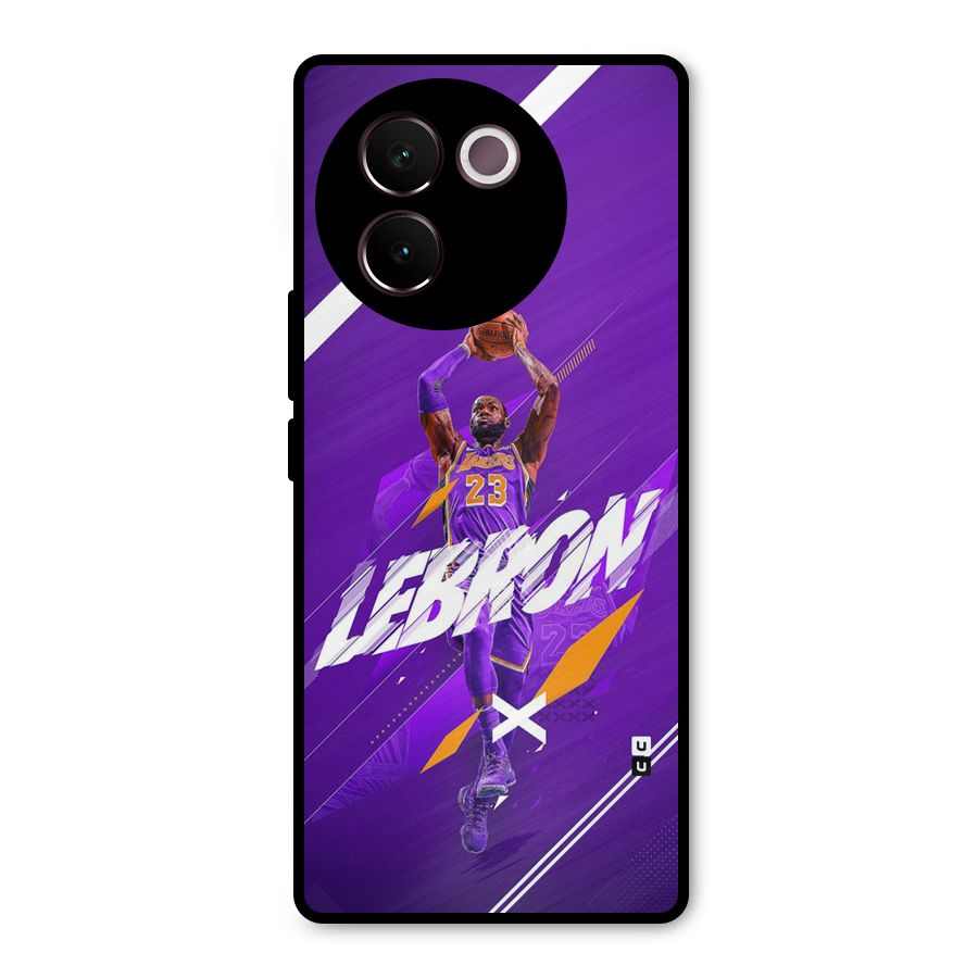 Basketball Star Metal Back Case for Vivo V30e