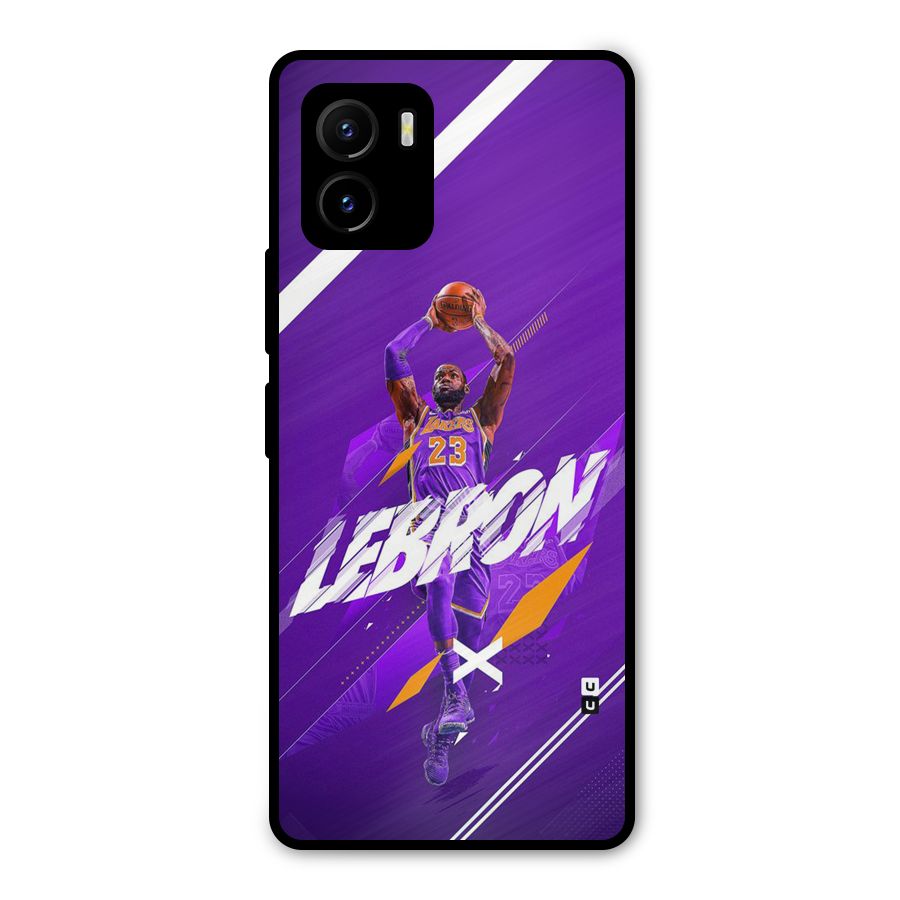 Basketball Star Metal Back Case for Vivo Y15s