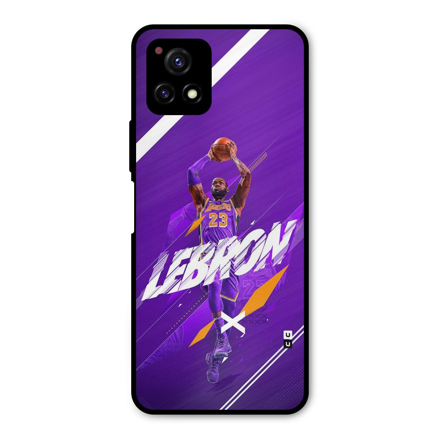 Basketball Star Metal Back Case for Vivo Y72 5G