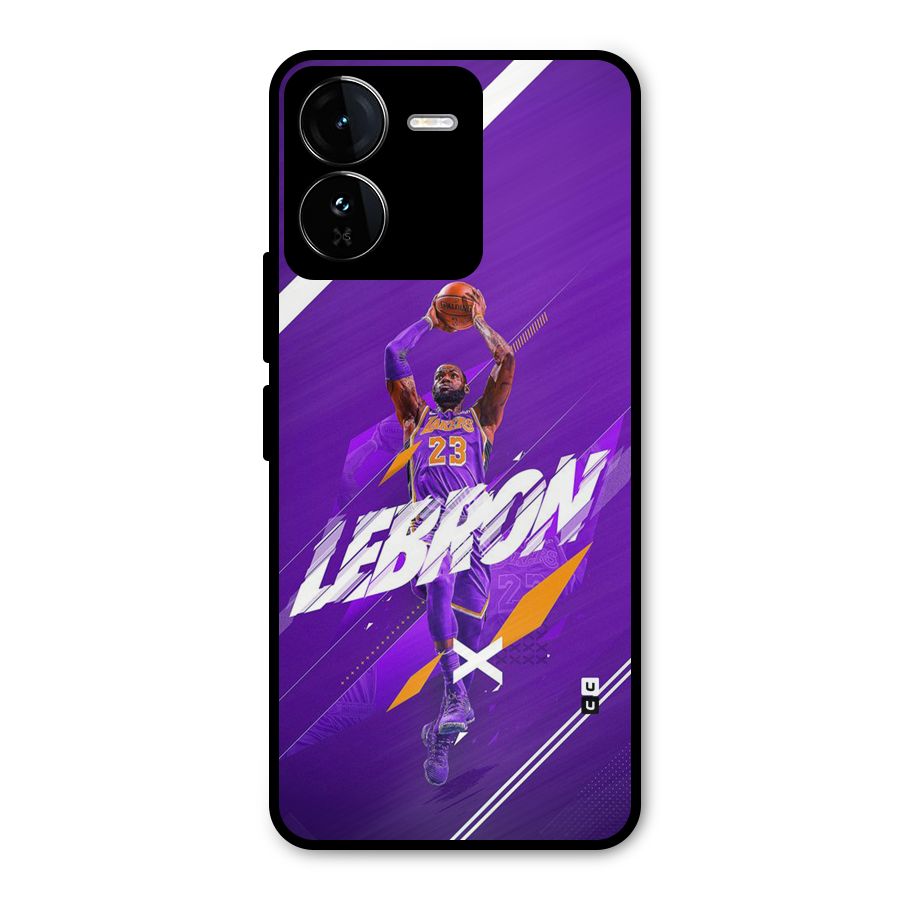 Basketball Star Metal Back Case for iQOO Z9