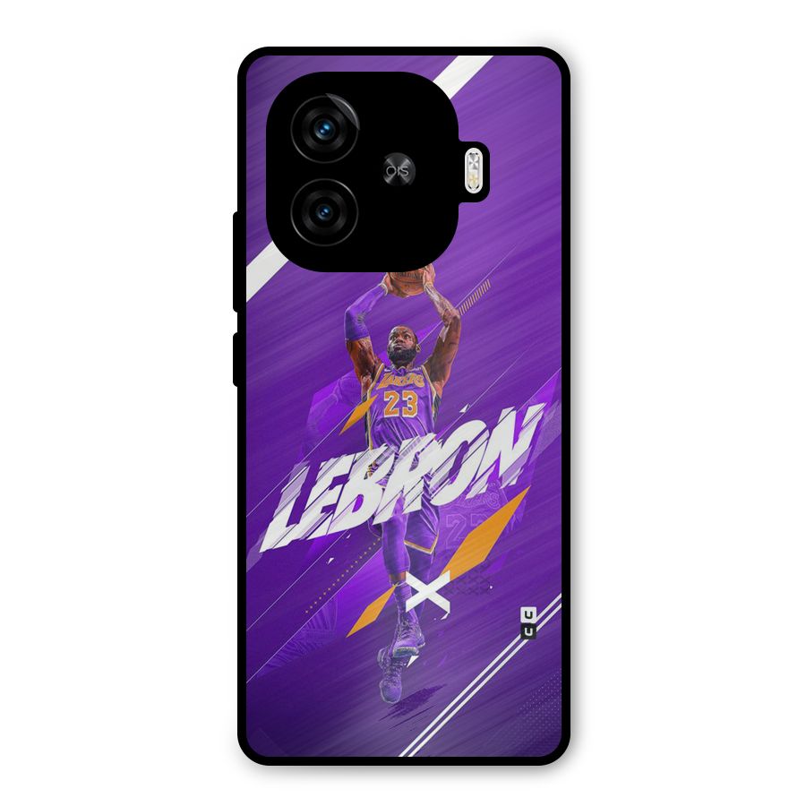 Basketball Star Metal Back Case for iQOO Z9 Turbo