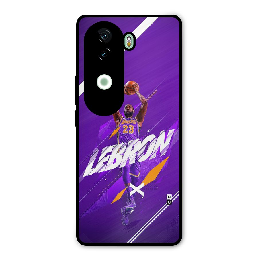 Basketball Star Metal Back Case for iQOO Z9s