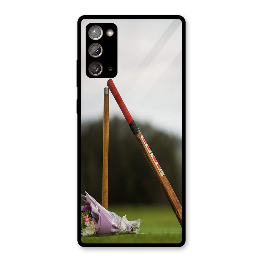 Bat Wicket Glass Back Case for Galaxy Note 20