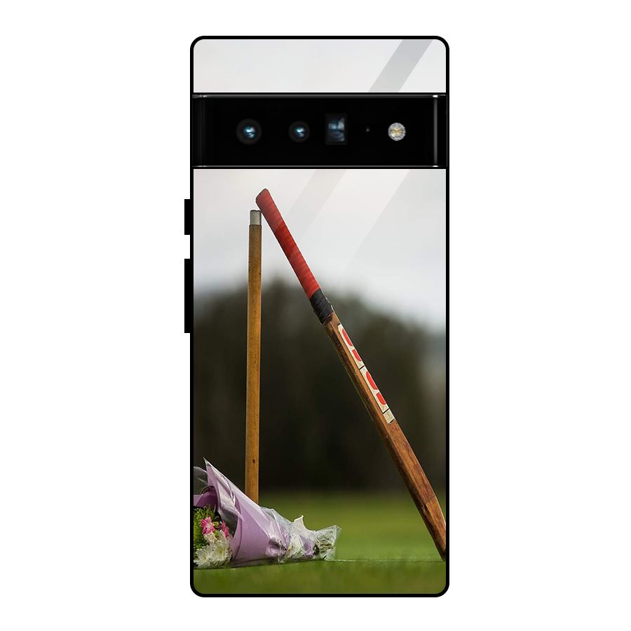 Bat Wicket Glass Back Case for Google Pixel 6 Pro