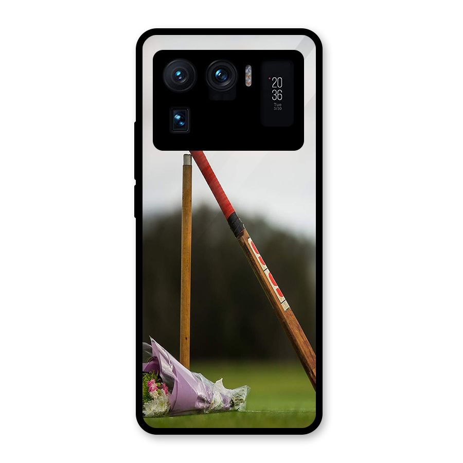 Bat Wicket Glass Back Case for Mi 11 Ultra