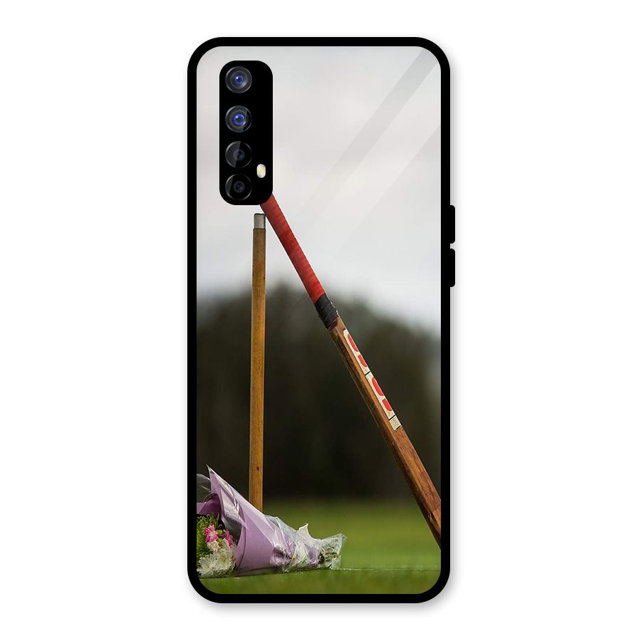 Bat Wicket Glass Back Case for Realme 7