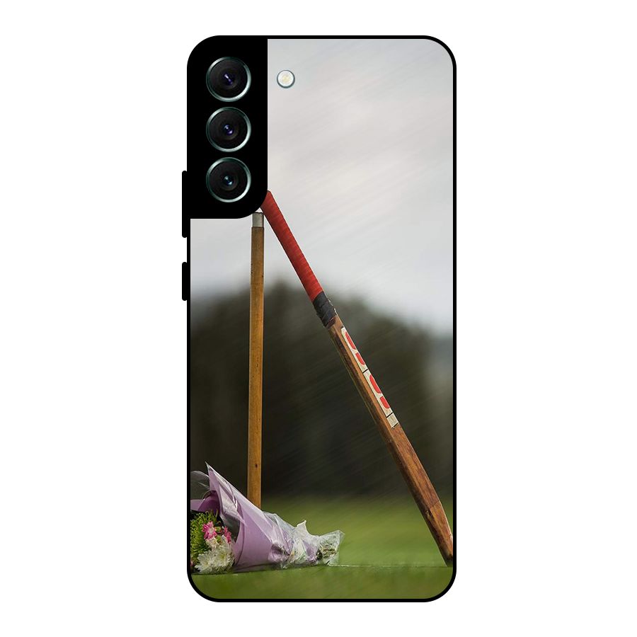 Bat Wicket Metal Back Case for Galaxy S22 Plus 5G