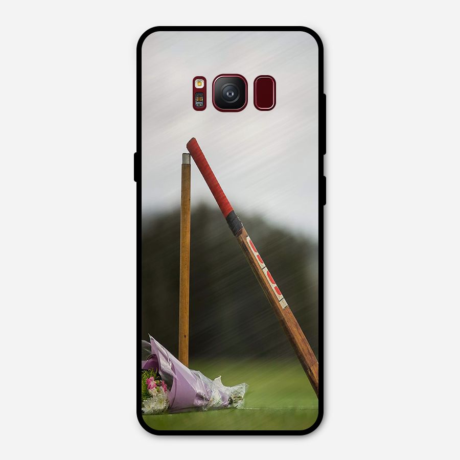 Bat Wicket Metal Back Case for Galaxy S8